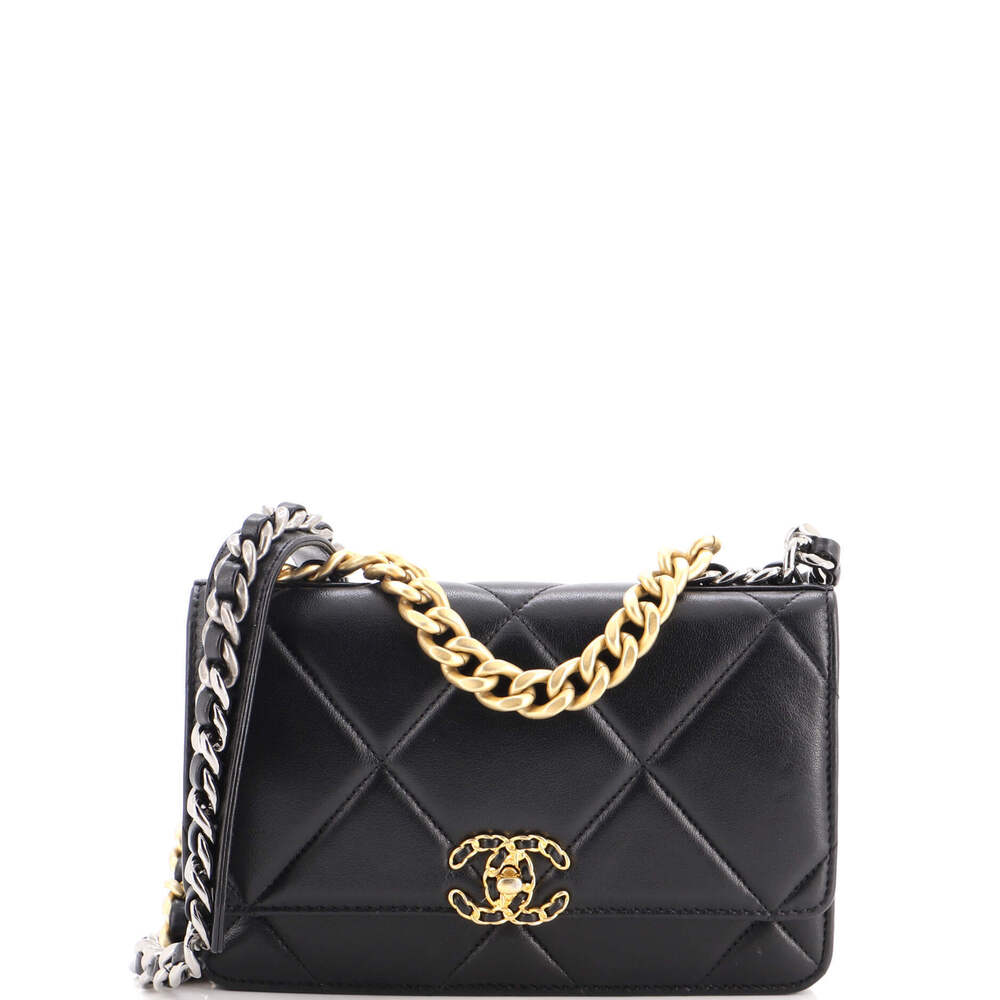Chanel 19 Wallet on Chain Quilted Lambskin